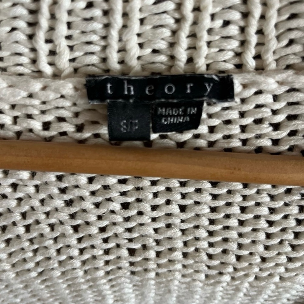 Theory Open-Front Sweater - Picture 2 of 3